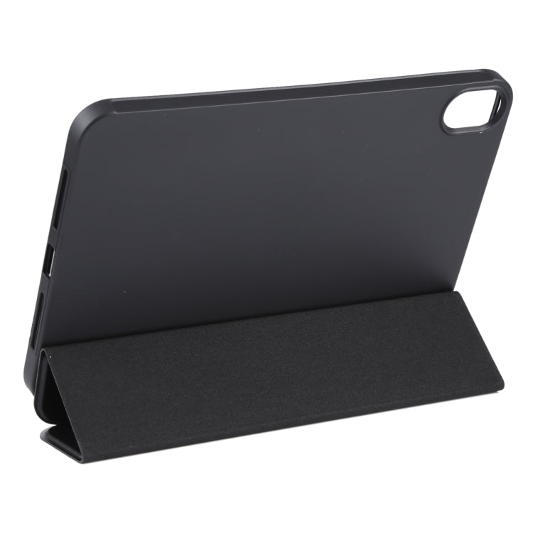 For iPad mini 2024 / mini 6 GEBEI Shockproof Horizontal Flip Tablet Case with Three-folding Holder(Black) - free shipping - PMC TechLife - Order now!