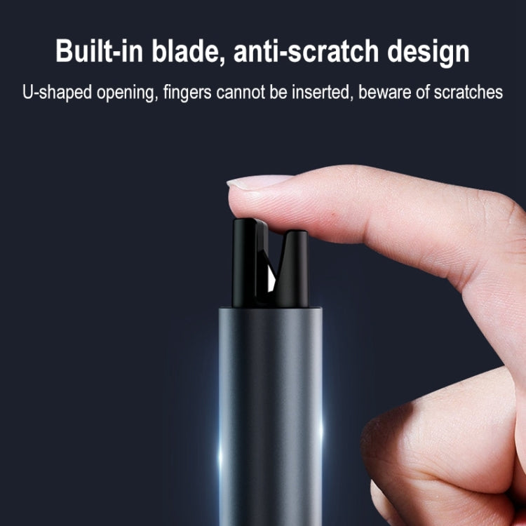 Multifunctional Vehicle Mounted Safety Hammer Car Window Breaker(Navy Cyan) - Emergency Hammer by PMC TechLife | Online Shopping South Africa | PMC TechLife | Buy Now Pay Later Mobicred