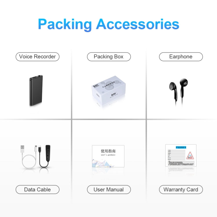 Q1 Intelligent HD Noise Reduction Voice Control Recorder, Capacity:32GB(Black) - Recording Pen by PMC TechLife | Online Shopping South Africa | PMC TechLife | Buy Now Pay Later Mobicred