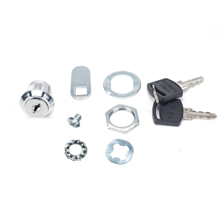 A2922-01 2pcs 15mm Cylinder Drawer & Cabinet Lock Cam Locks - Locks & Hasps by PMC TechLife | Online Shopping South Africa | PMC TechLife | Buy Now Pay Later Mobicred
