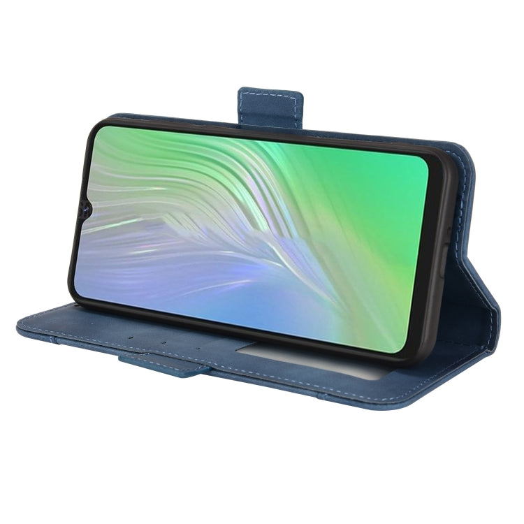 For Blackview A55 Skin Feel Calf Pattern Leather Phone Case(Blue) - More Brand by PMC TechLife | Online Shopping South Africa | PMC TechLife | Buy Now Pay Later Mobicred