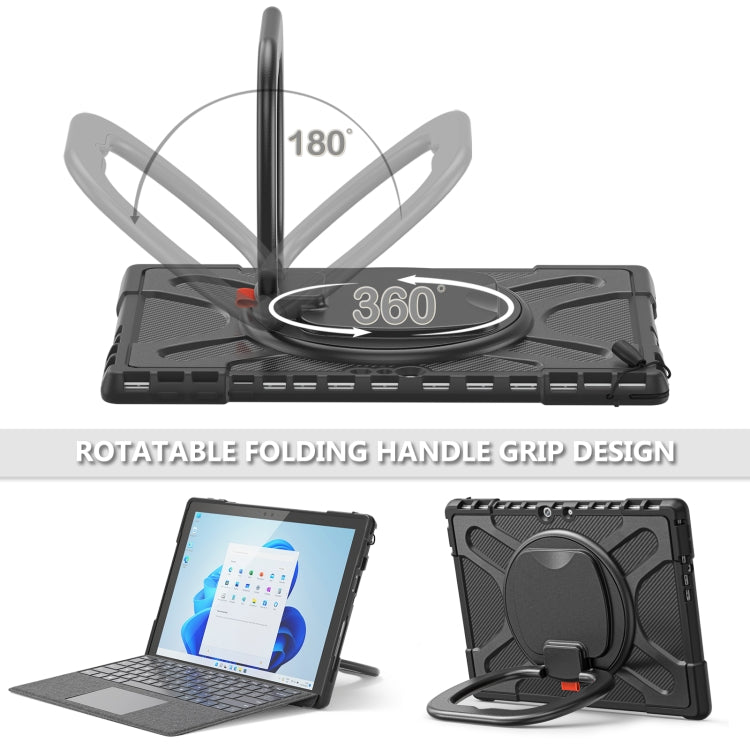 For MicroSoft Surface Pro 4 / 5 / 6 / 7 TPU + PC Tablet Case(Black) - Others by PMC TechLife | Online Shopping South Africa | PMC TechLife | Buy Now Pay Later Mobicred