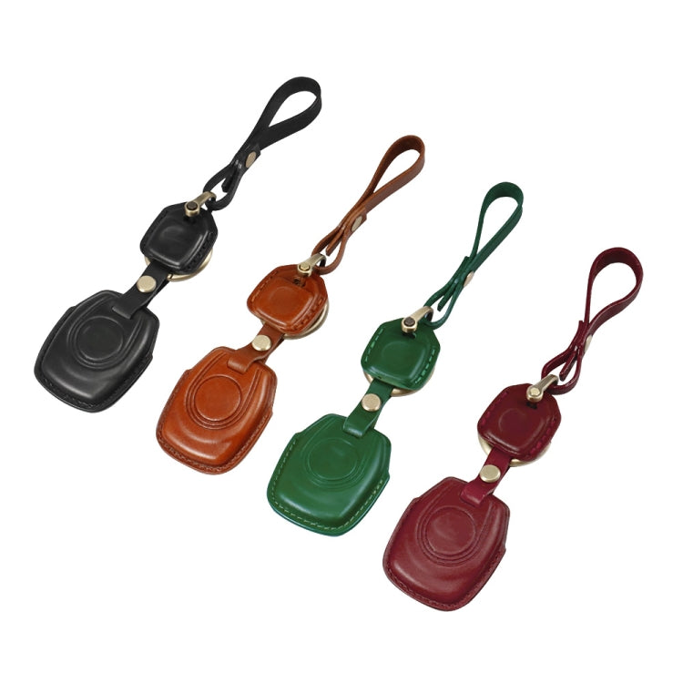 HP-A009 Motorcycle Cowhide Leather Induction Key Protective Cover for Harley Sportster S(Brown) - Bags & Luggages by PMC TechLife | Online Shopping South Africa | PMC TechLife | Buy Now Pay Later Mobicred