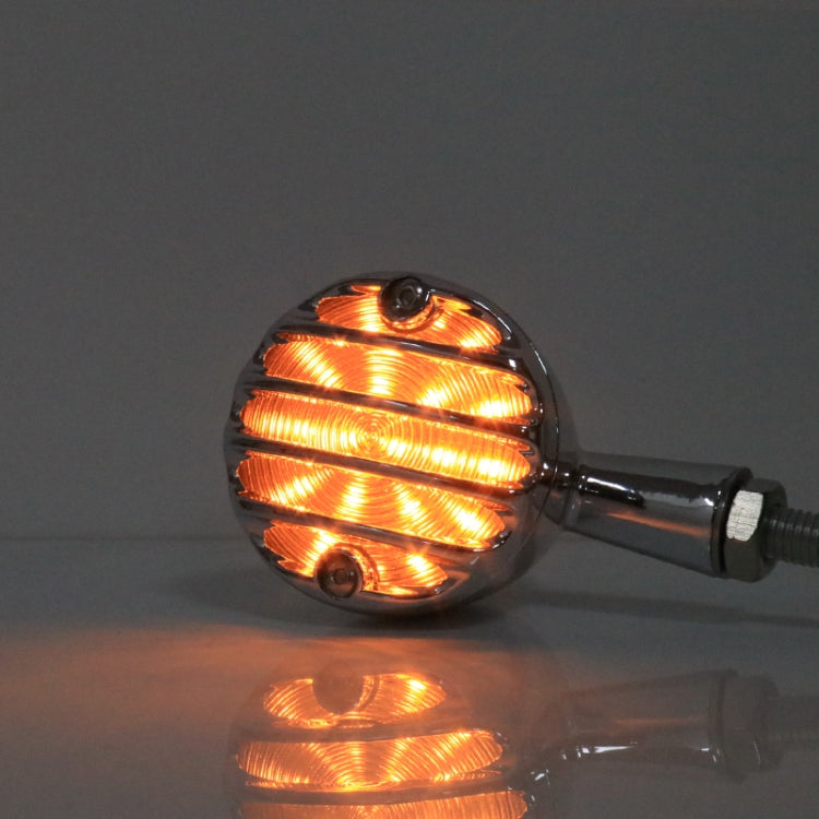 HP-Z056 1 Pair Retro Motorcycle Modified LED Turn Signal for Harley(Black) - Signal Lights by PMC TechLife | Online Shopping South Africa | PMC TechLife | Buy Now Pay Later Mobicred