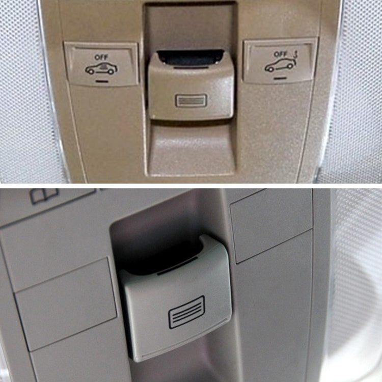 Car Sunroof Window Switch Button for Mercedes-Benz W204 / W212, Left Driving(Nut Beige) - Car Switches by PMC TechLife | Online Shopping South Africa | PMC TechLife | Buy Now Pay Later Mobicred