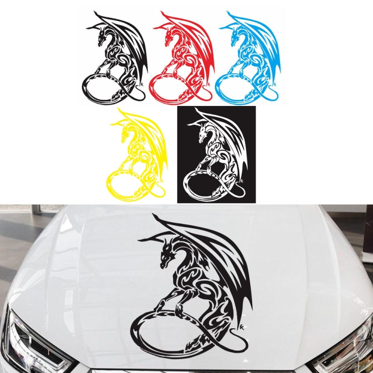 D-931 Pterosaur Pattern Car Modified Decorative Sticker(Black) - free shipping - PMC TechLife - Order now!