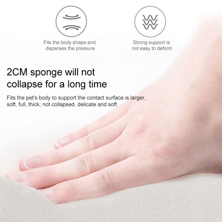 Semi-enclosed Pet Cat and Dog Bed Dog Kennel Pad Pet Supplies, Size:M(Orange Rabbit) - Beds by PMC TechLife | Online Shopping South Africa | PMC TechLife | Buy Now Pay Later Mobicred