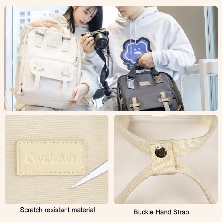 CADeN Multifunctional Photography Shoulders Digital Bag Portable Camera Backpack, Size:28.5 x 14 x 42cm(Beige) - free shipping - PMC TechLife - Order now!