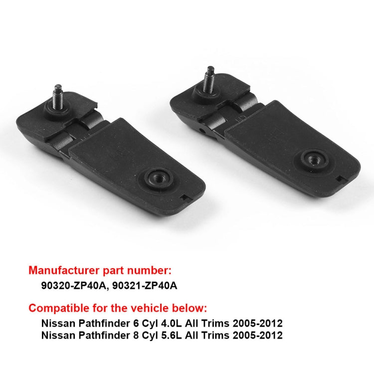 For Nissan Pathfinder 2005-2012 Car Tailgate Glass Hinge 90320-ZP40A - Trunk & Bumper Accessories by PMC TechLife | Online Shopping South Africa | PMC TechLife | Buy Now Pay Later Mobicred