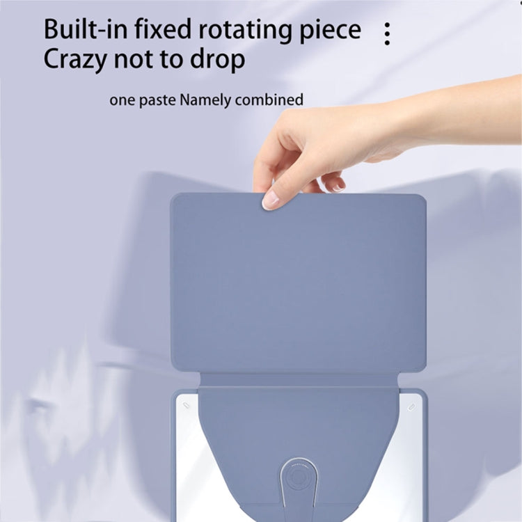 For Huawei MatePad 10.4 Acrylic 360 Degree Rotation Holder Tablet Leather Case(Grey) - Huawei by PMC TechLife | Online Shopping South Africa | PMC TechLife | Buy Now Pay Later Mobicred