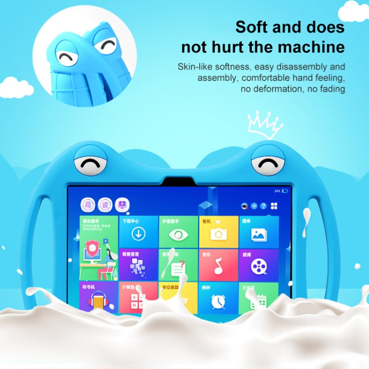 For Alcatel 3T 10 2020 Silicone Shockproof Protective Tablet Case(Pink) - Others by PMC TechLife | Online Shopping South Africa | PMC TechLife | Buy Now Pay Later Mobicred