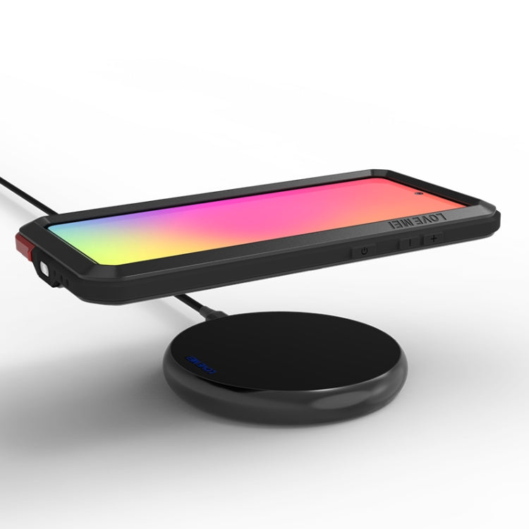 For Galaxy A71 LOVE MEI Metal Shockproof Waterproof Dustproof Protective Case(Black) - Galaxy Phone Cases by LOVE MEI | Online Shopping South Africa | PMC TechLife