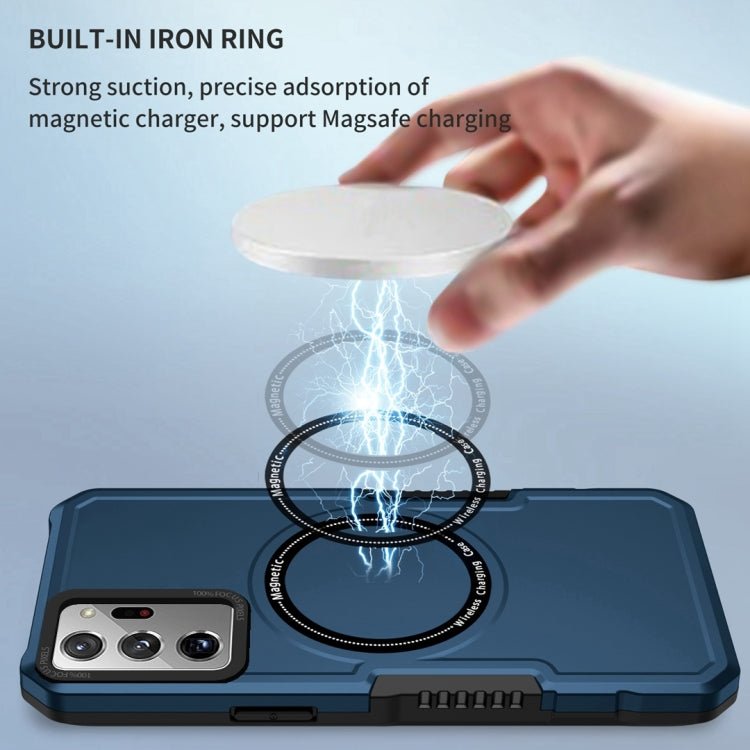For Samsung Galaxy Note20 Ultra MagSafe Shockproof Armor Phone Case(Dark Blue) - free shipping - PMC TechLife - Order now!