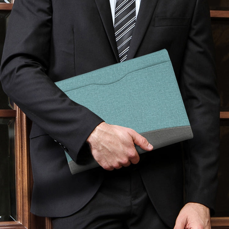 For Microsoft Surface Pro 7 / 6 / 5 / 4 Cloth Texture Stitching Leather Tablet Case(Grey Blue) - Others by PMC TechLife | Online Shopping South Africa | PMC TechLife | Buy Now Pay Later Mobicred