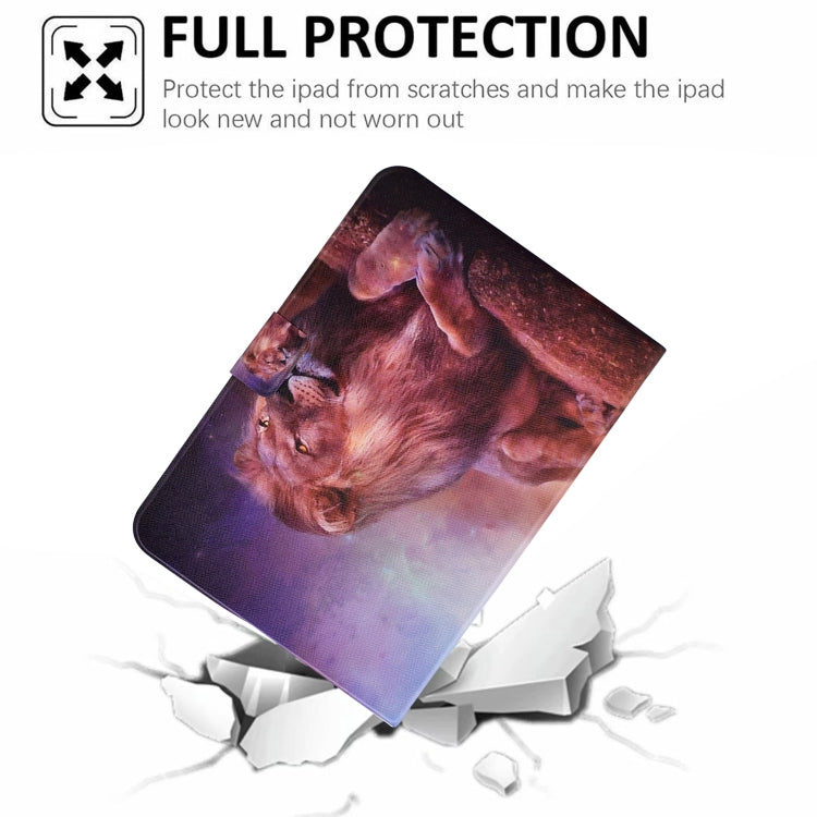 For Huawei MatePad T 10 / T 10s Electric Pressed TPU Leather Tablet Case(Lion King) - Huawei by PMC TechLife | Online Shopping South Africa | PMC TechLife | Buy Now Pay Later Mobicred