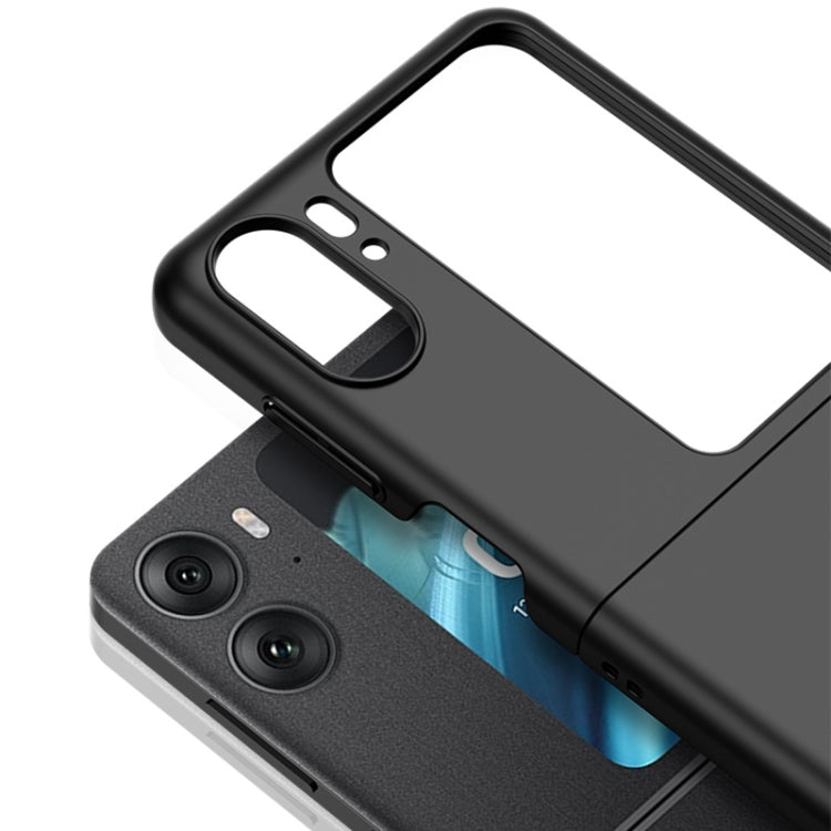 For OPPO Find N2 Flip Skin Feel PC Phone Case(Orange) - Find N2 Flip Cases by PMC TechLife | Online Shopping South Africa | PMC TechLife | Buy Now Pay Later Mobicred