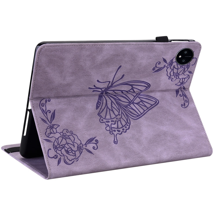 For Huawei MatePad Pro 11 2022 Butterfly Flower Embossed Leather Tablet Case(Purple) - free shipping - PMC TechLife - Order now!