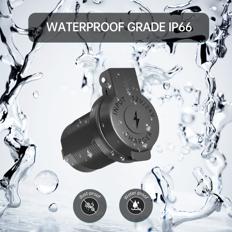 ZH-1786A1 QC3.0 USB-A + Type-C Dual Interface Car Charger - DIY Modified Charger by PMC TechLife | Online Shopping South Africa | PMC TechLife | Buy Now Pay Later Mobicred