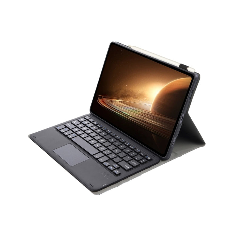 For OPPO Pad 2 11.61 inch 2023 OP13-A Lambskin Texture Ultra-thin Detachable Bluetooth Keyboard Leather Case with Touchpad(Black) - Others Keyboard by PMC TechLife | Online Shopping South Africa | PMC TechLife