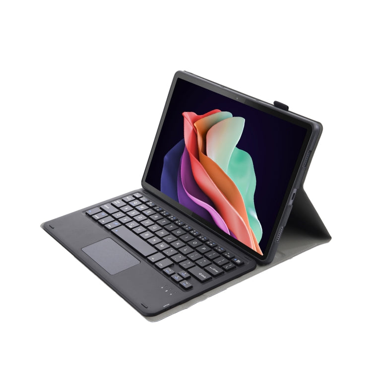 For Huawei MatePad 11 2023 AHW13-A Lambskin Texture Ultra-thin Detachable Bluetooth Keyboard Leather Case with Touchpad(Black) - Huawei Keyboard by PMC TechLife | Online Shopping South Africa | PMC TechLife