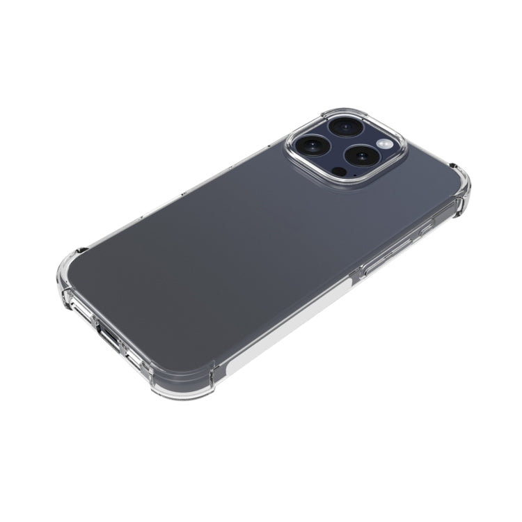 For iPhone 16 Pro Shockproof Non-slip Thickening TPU Phone Case(Transparent) - iPhone 16 Pro Cases by PMC TechLife | Online Shopping South Africa | PMC TechLife | Buy Now Pay Later Mobicred