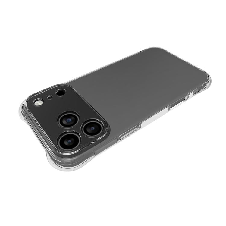For iPhone 17 Pro Max Shockproof Non-slip Thickening TPU Phone Case(Transparent) - free shipping - PMc TechLife - Order now!