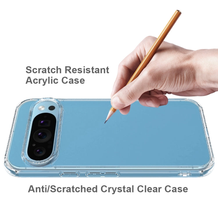 For Google Pixel 9 Pro Scratchproof Acrylic TPU Phone Case(Transparent) - free shipping - PMC TechLife - Order now!