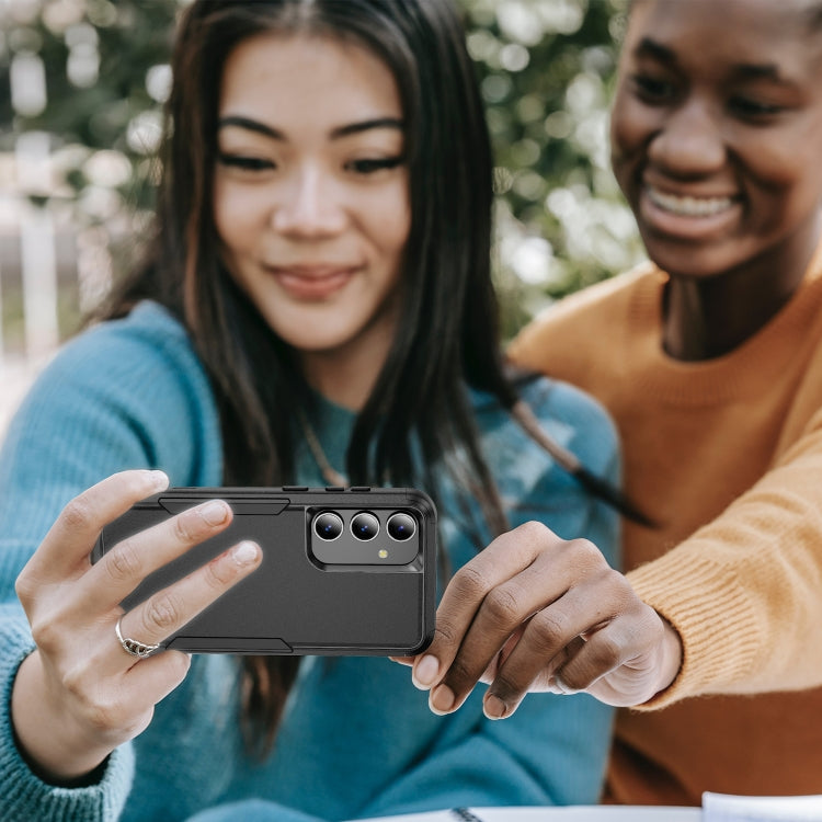 For Samsung Galaxy S24+ 5G TPU + PC Shockproof Protective Phone Case(Black) - free shipping - PMC TechLife - Order now!