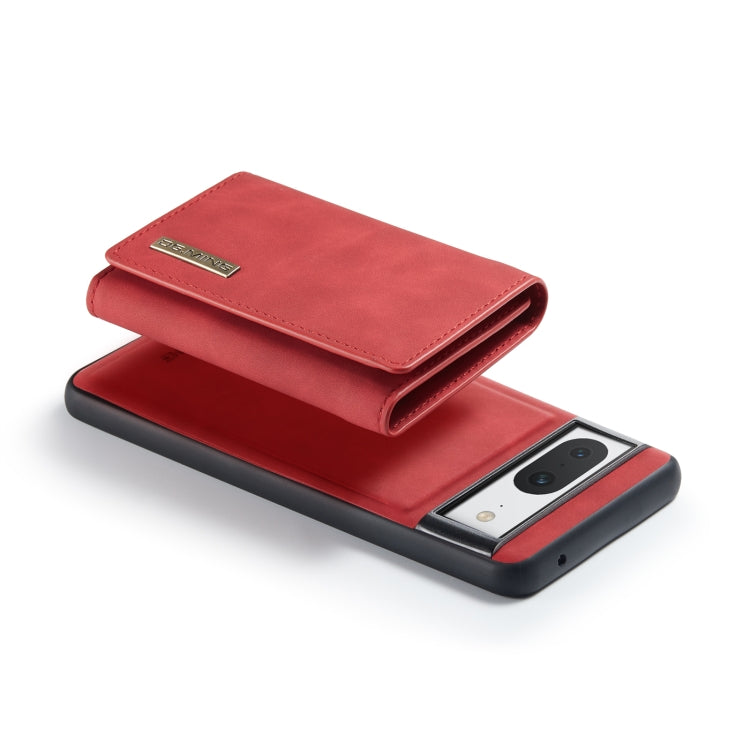 For Google Pixel 8 DG.MING M1 Series 3-Fold Multi Card Wallet + Magnetic Phone Case(Red) - Google Cases by DG.MING | Online Shopping South Africa | PMC TechLife | Buy Now Pay Later Mobicred
