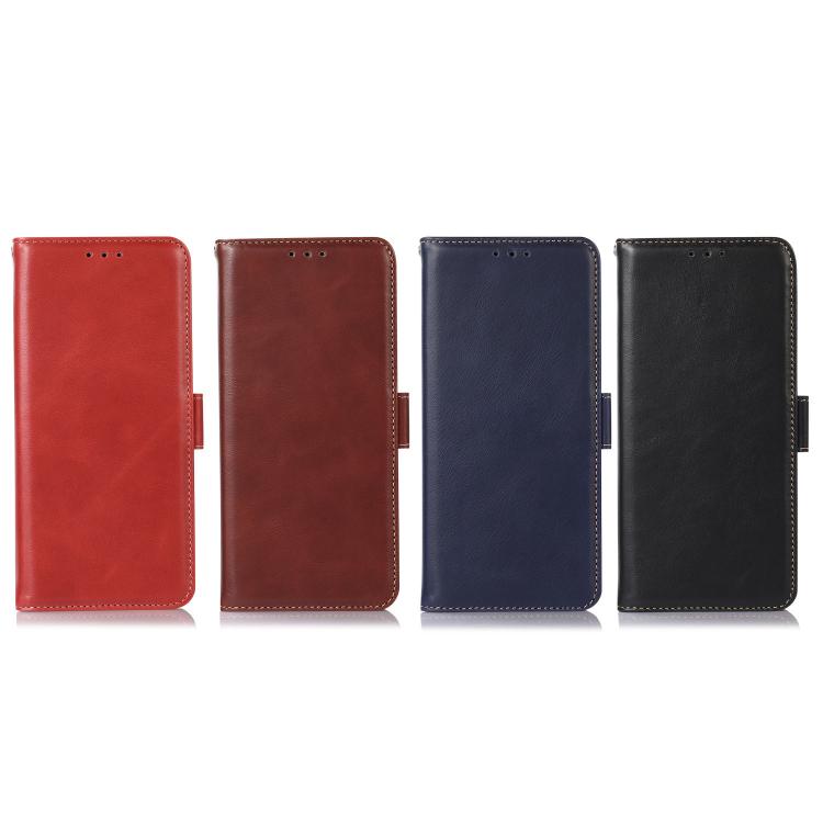 For iPhone 17 Pro Crazy Horse Top Layer Cowhide Leather Phone Case(Red) - free shipping - PMc TechLife - Order now!