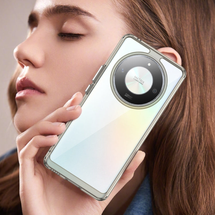 For Honor X50 GT Colorful Series Acrylic Hybrid TPU Phone Case(Transparent Grey) - free shipping - PMC TechLife - Order now!