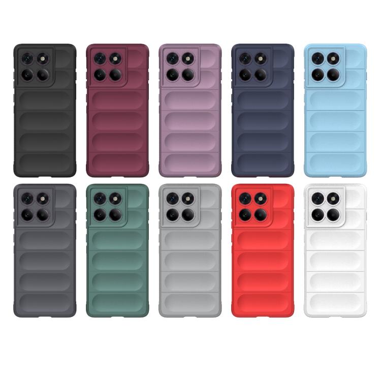 For Motorola Edge 60 Pro 5G Magic Shield TPU + Flannel Phone Case(Dark Blue) - free shipping - PMC TechLife - Order now!
