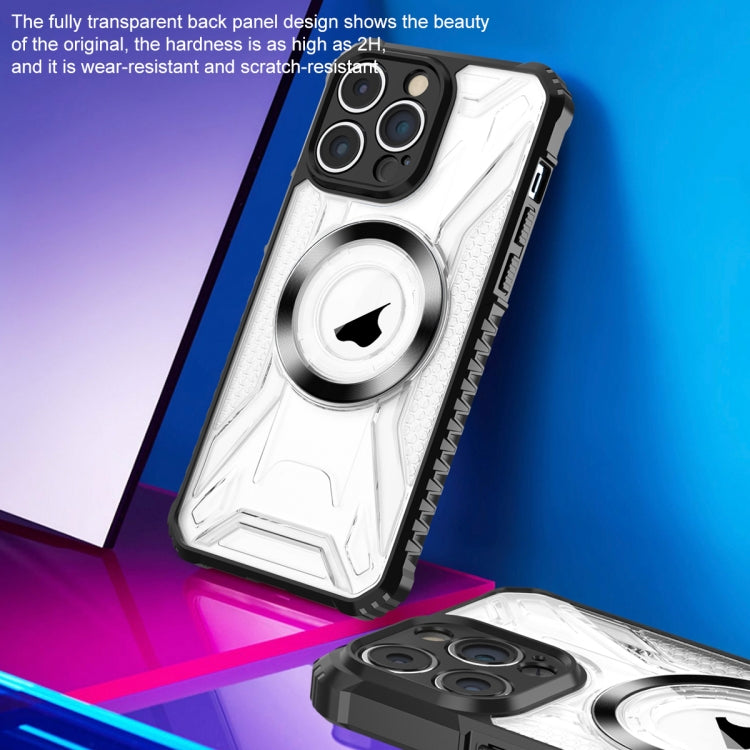 For iPhone 12 CD Texture Magsafe Phone Case(Sapphire) - iPhone 12 / 12 Pro Cases by PMC TechLife | Online Shopping South Africa | PMC TechLife