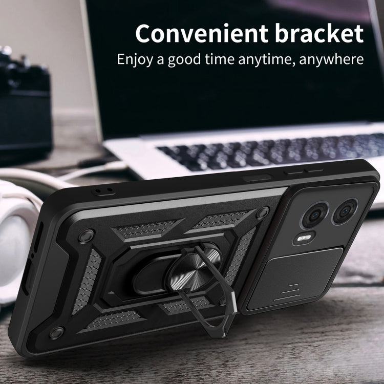 For Motorola Edge 50 Fusion Sliding Camera Cover Design TPU+PC Phone Case(Mint Green) - free shipping - PMC TechLife - Order now!