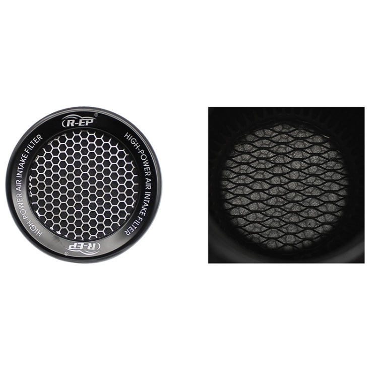 XH-UN077-079 Car High Flow Cold Cone Engine Air Intake Filter, Size:63mm(Black) - Air Intake System by PMC TechLife | Online Shopping South Africa | PMC TechLife | Buy Now Pay Later Mobicred