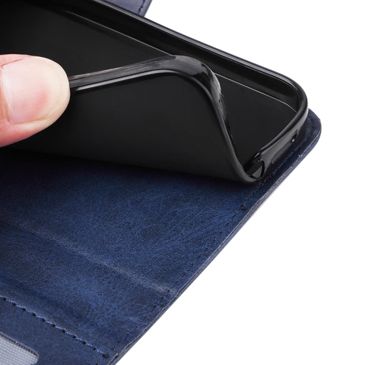 For vivo Y38 5G / T3x 5G Global Classic Calf Texture Flip Leather Phone Case(Blue) - vivo Cases by PMC TechLife | Online Shopping South Africa | PMC TechLife | Buy Now Pay Later Mobicred