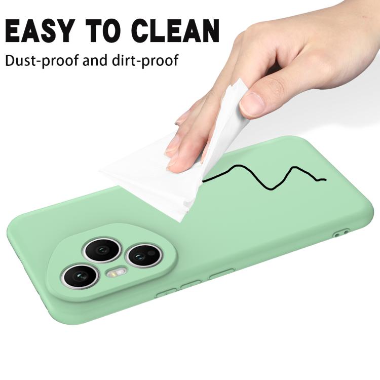 For Honor 400 Pro Global 160.8mm Solid Color Liquid Silicone Dropproof Full Coverage Phone Case(Green) - free shipping - PMC TechLife - Order now!