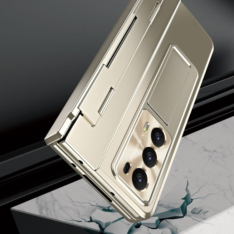 For Honor Magic V2 Integrated Folding Phone Case with Hinge(Rose Gold) - Honor Cases by PMC TechLife | Online Shopping South Africa | PMC TechLife | Buy Now Pay Later Mobicred