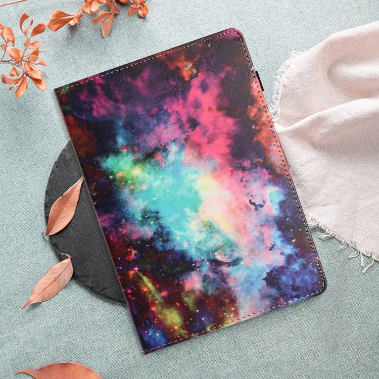For Lenovo Tab M10 Sewing Litchi Texture Smart Leather Tablet Case(Starry Sky) - Lenovo by PMC TechLife | Online Shopping South Africa | PMC TechLife | Buy Now Pay Later Mobicred