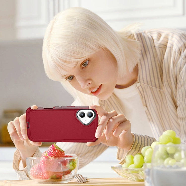 For iPhone 16 Plus Life Waterproof Rugged Phone Case(Red + Black) - iPhone 16 Plus Cases by PMC TechLife | Online Shopping South Africa | PMC TechLife | Buy Now Pay Later Mobicred