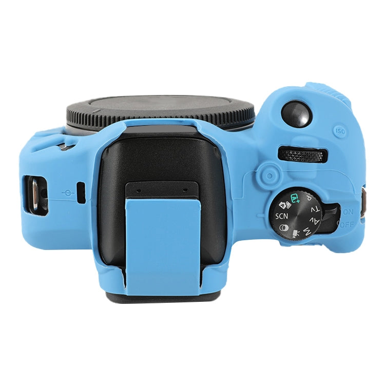For Canon EOS R50 Soft Silicone Protective Case(Dark Blue) - Protective Case by PMC TechLife | Online Shopping South Africa | PMC TechLife