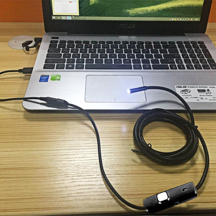 AN97 Waterproof Micro USB Endoscope Snake Tube Inspection Camera for Parts of OTG Function Android Mobile Phone, with 6 LEDs, Lens Diameter:5.5mm(Length: 1m) - by PMC Jewellery | Online Shopping South Africa | PMC Jewellery | Buy Now Pay Later Mobicred