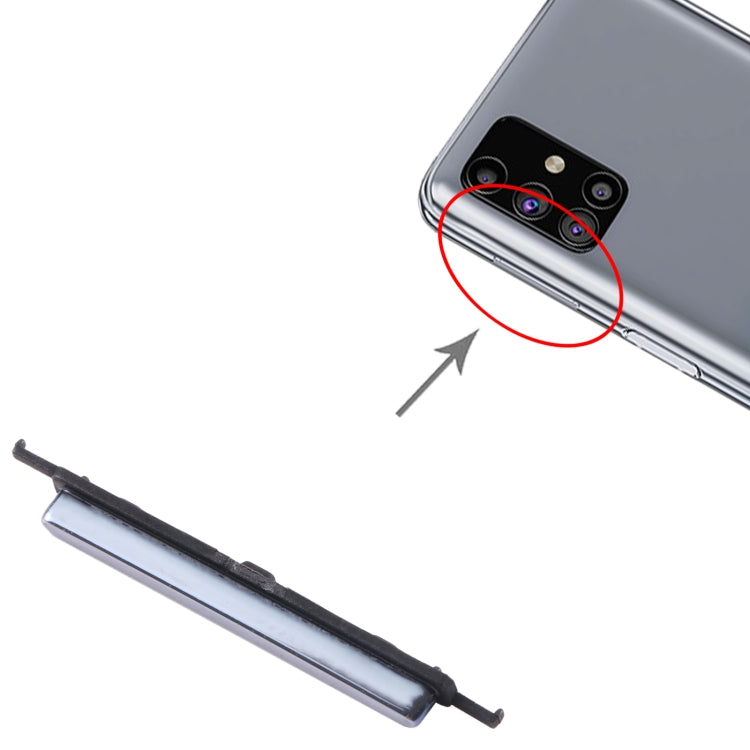 For Samsung Galaxy M31s SM-M317 10pcs Volume Control Button(Black) - free shipping - PMc TechLife - Order now!