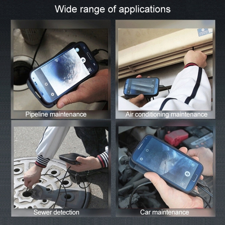 AN100 3 in 1 IP67 Waterproof USB-C / Type-C + Micro USB + USB HD Endoscope Snake Tube Inspection Camera for Parts of OTG Function Android Mobile Phone, with 6 LEDs, Lens Diameter:7mm(Length: 2m) - free shipping - PMC Jewellery - Order now!