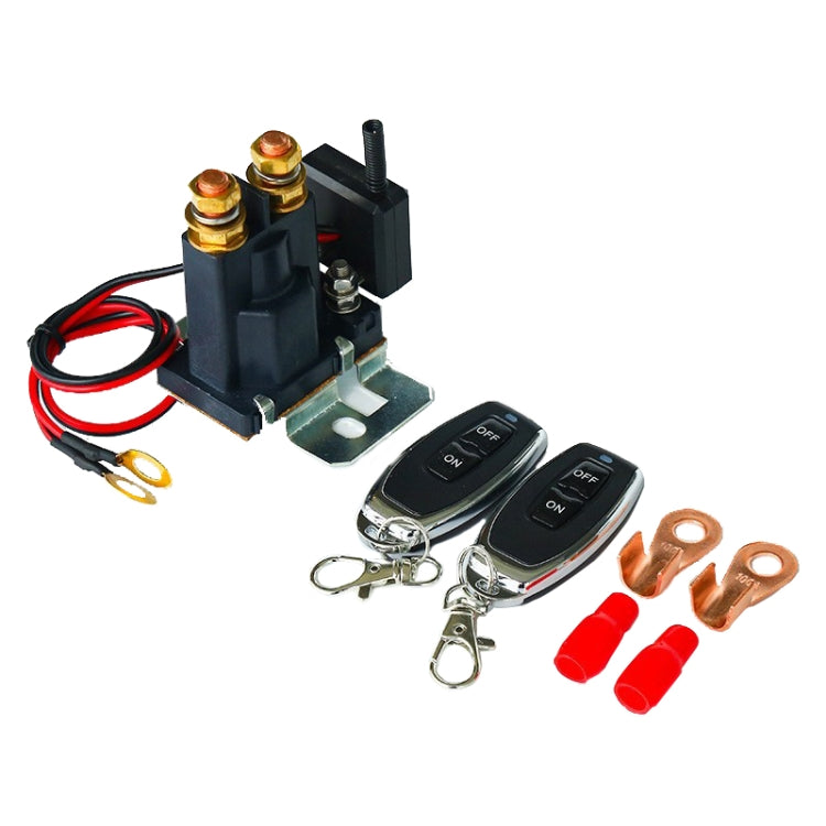 24V 500A Car Battery Remote Control Relay Rotary Switch Cut, Style:with 1 x Remote Control - Relays by PMC TechLife | Online Shopping South Africa | PMC TechLife | Buy Now Pay Later Mobicred