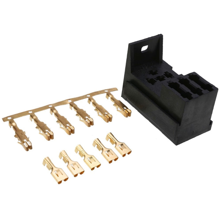 12V 4 Pin Car RV Engine Compartment Multi-Way Fuse Holder 3 Ways With Relay Holder - Fuse by PMC TechLife | Online Shopping South Africa | PMC TechLife | Buy Now Pay Later Mobicred