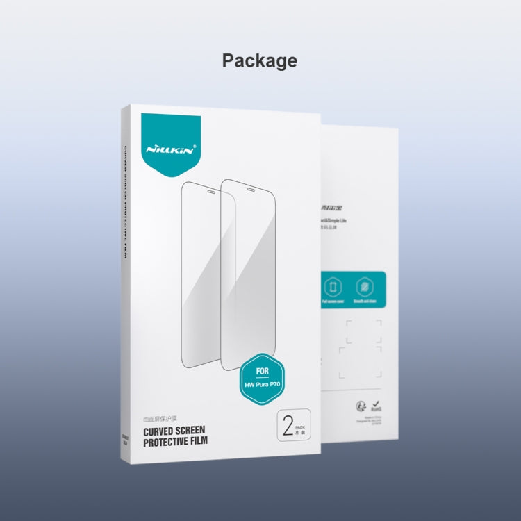 For Huawei Pura 70 NILLKIN Impact Resistant CurvedSurface Film - free shipping - PMC TechLife - Order now!