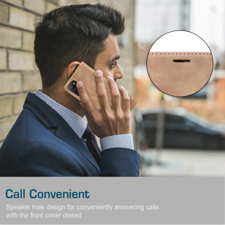 For Samsung Galaxy A31 CaseMe-013 Multifunctional Retro Frosted Horizontal Flip Leather Case with Card Slot & Holder & Wallet(Brown) - free shipping - PMC Jewellery - Order now!