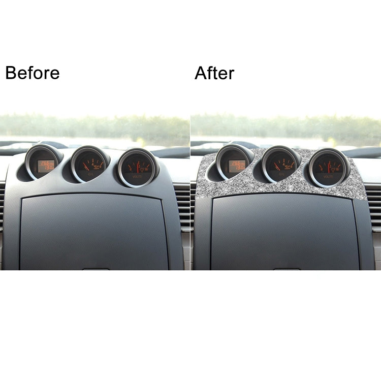 For Nissan 350Z 2003-2009 Car Radio Air Conditioner Console Diamond Decorative Sticker, Left Drive - Car Interior Mouldings by PMC TechLife | Online Shopping South Africa | PMC TechLife | Buy Now Pay Later Mobicred