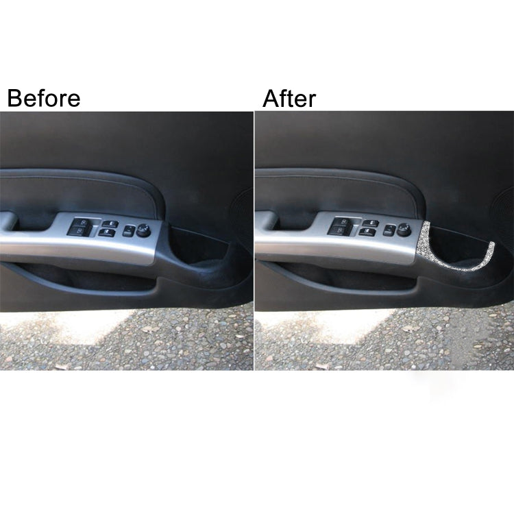 For Nissan 350Z 2006-2009 Car Door Water Cup Hole Diamond Sticker,Left and Right Drive Universal - Car Interior Mouldings by PMC TechLife | Online Shopping South Africa | PMC TechLife | Buy Now Pay Later Mobicred